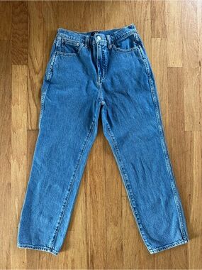 J. Crew Classic Vintage Medium Blue High-Rise Denim Jeans - size 27